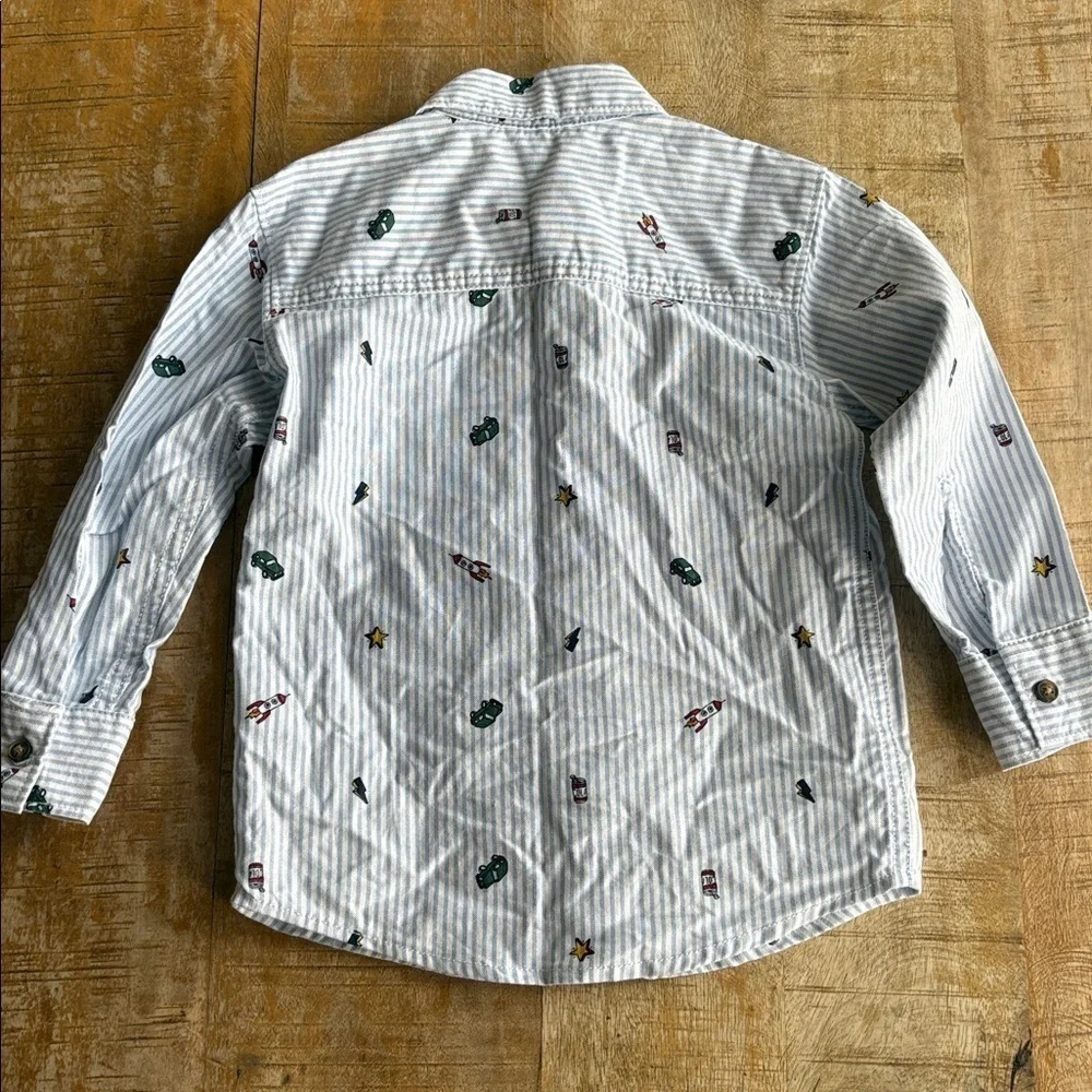 NWOT Carter's Striped Shirt and Pants Set 2t